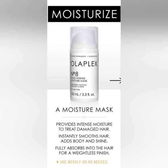 Nº.8 BOND INTENSE MOISTURE MASK - New / Sealed - Picture 2 of 4